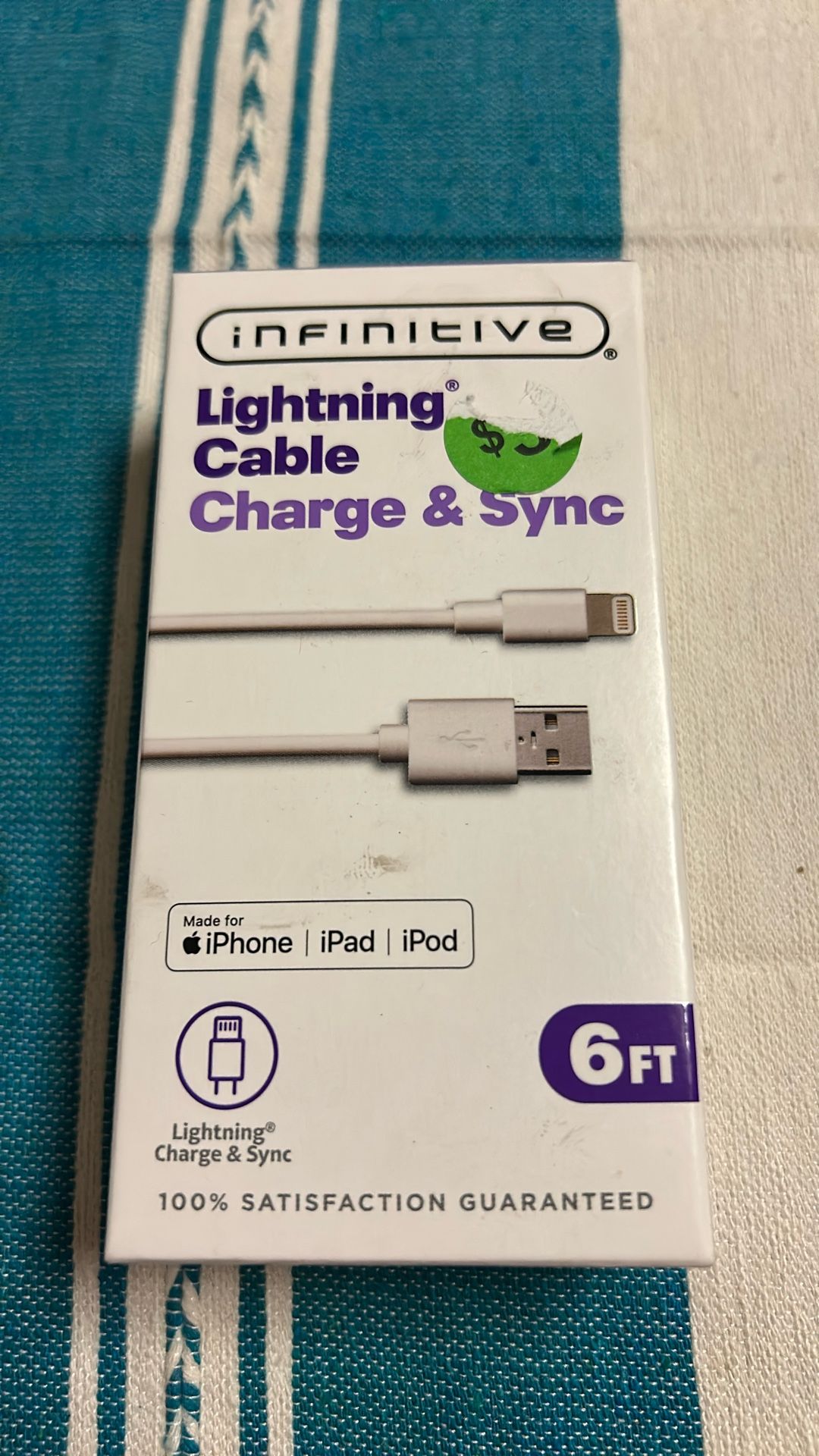 Infinitive Lightning Cable 6ft