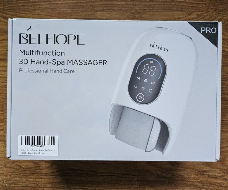 Hand Massager with 9 Modes and 4 Heating Options for Hot and Cold Therapy Hand