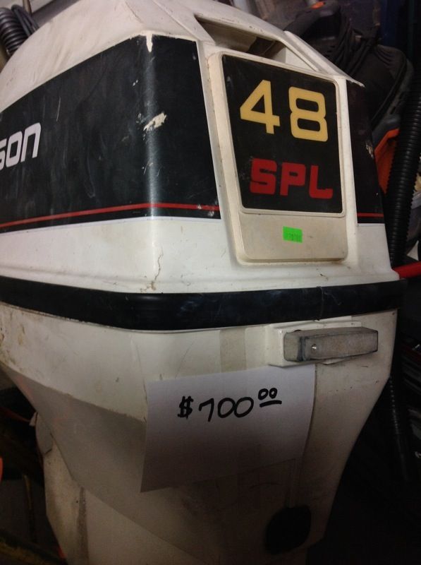 1990 Johnson 48 SPL Model j48eslesa Outboard Boat Motor