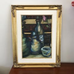 Picture 21.5” x 27.5” ( real paint )