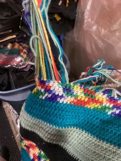 Vintage hand made afghans set Of 3 Price is for each one