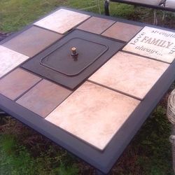 Fireplace And Sofa Set Good Condition