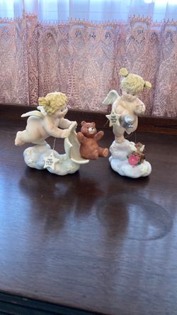Little Miracle Angel Statues.  5-6” Tall, 4-5” Wide