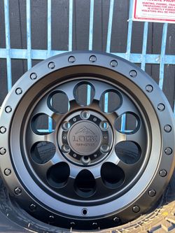 4 new RIMS Lock 17 inch off road PICKUP AVAILABLE TODAY 16x9