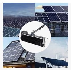 Cepillo De Rotación De Lavado De Panel Solar 