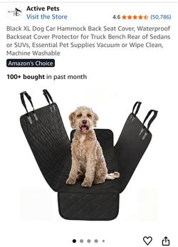 Active Pets backseat hammock, size XL