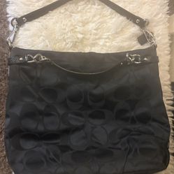 Black COACH Purse