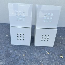 Ikea Lekman White Storage Cube Bin Box Organizer