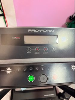 Pro form tread mill