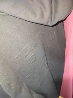 Black Embossed logo FTP hoodie