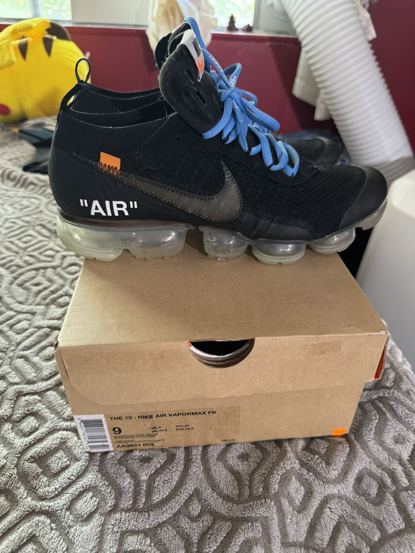 Nike Air Vapormax Off-White The Ten FK - Size 9 for Sale in City 