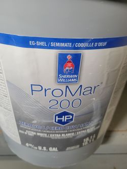 5 gallons of Pro-Mar 200 Interior Eg-Shel