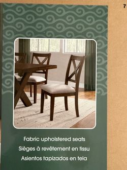 2 New Dining Room Chairs