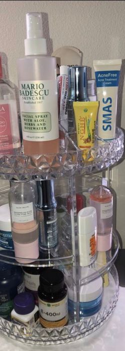 SPIN 360 Rotating Makeup Skin Products Organizer