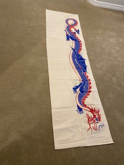 Dragon banner or wall hanging