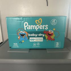 Pampers size 3