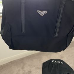 Prada, Bags, Authentic Prada Nylon Tote Bag In Good Condition