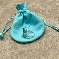 TIFFANY&CO Cocktail Ring With Amethyst 