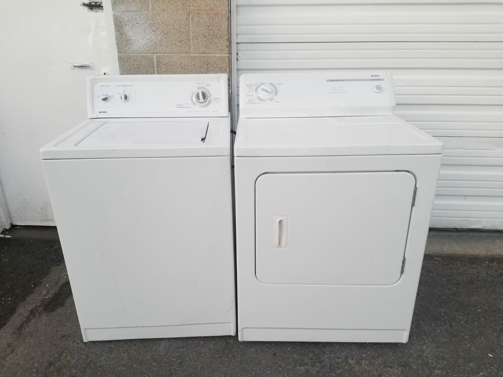 KENMORE WASHER AND ELECTRIC DRYER !