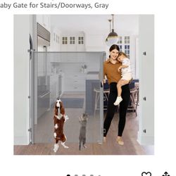 Tall Baby Gate Dog Gate Room Divider For Kids And Pets 