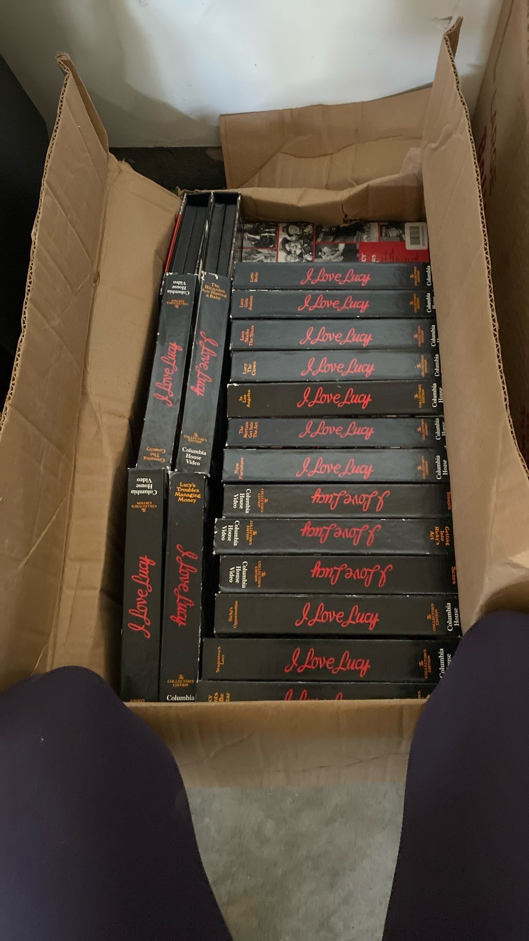 I Love Lucy VHS Collection - All Series 