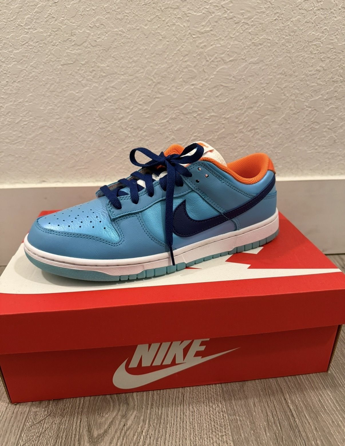 Nike Dunk Low SE "Baltic Blue/Deep Royal Blue/Total Orange”