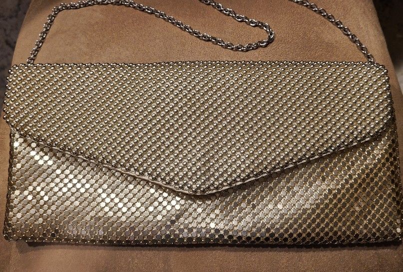 Beautiful Golden Cocktail Purse/Clutch
