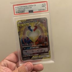 Pokemon Latios & Latias Tag Team PSA 9 Chinese 