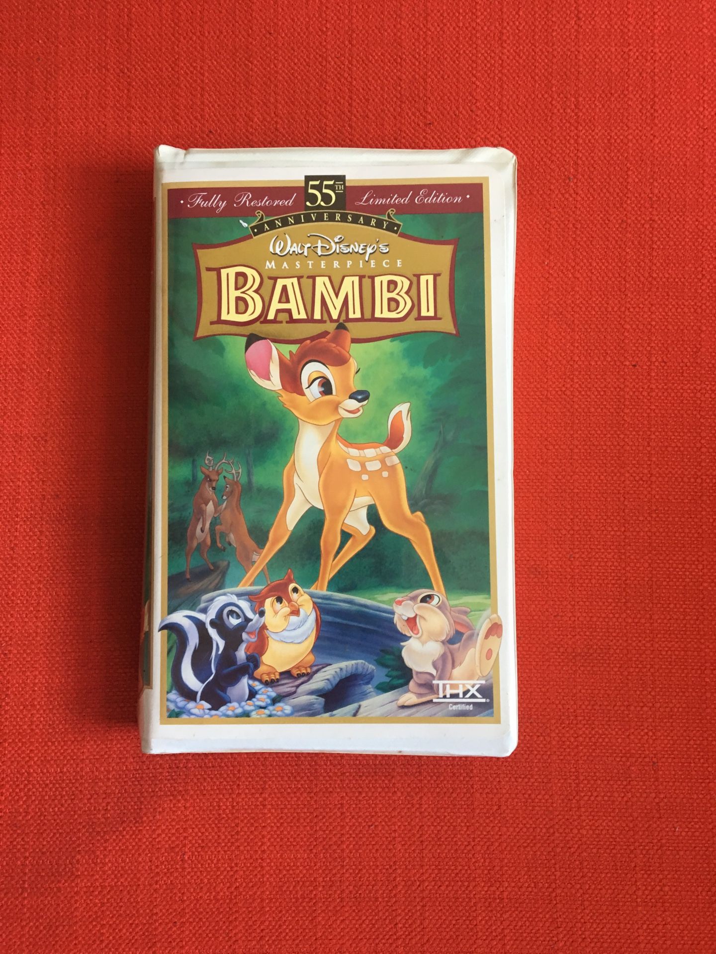 Bambi 55th anniversary VHS
