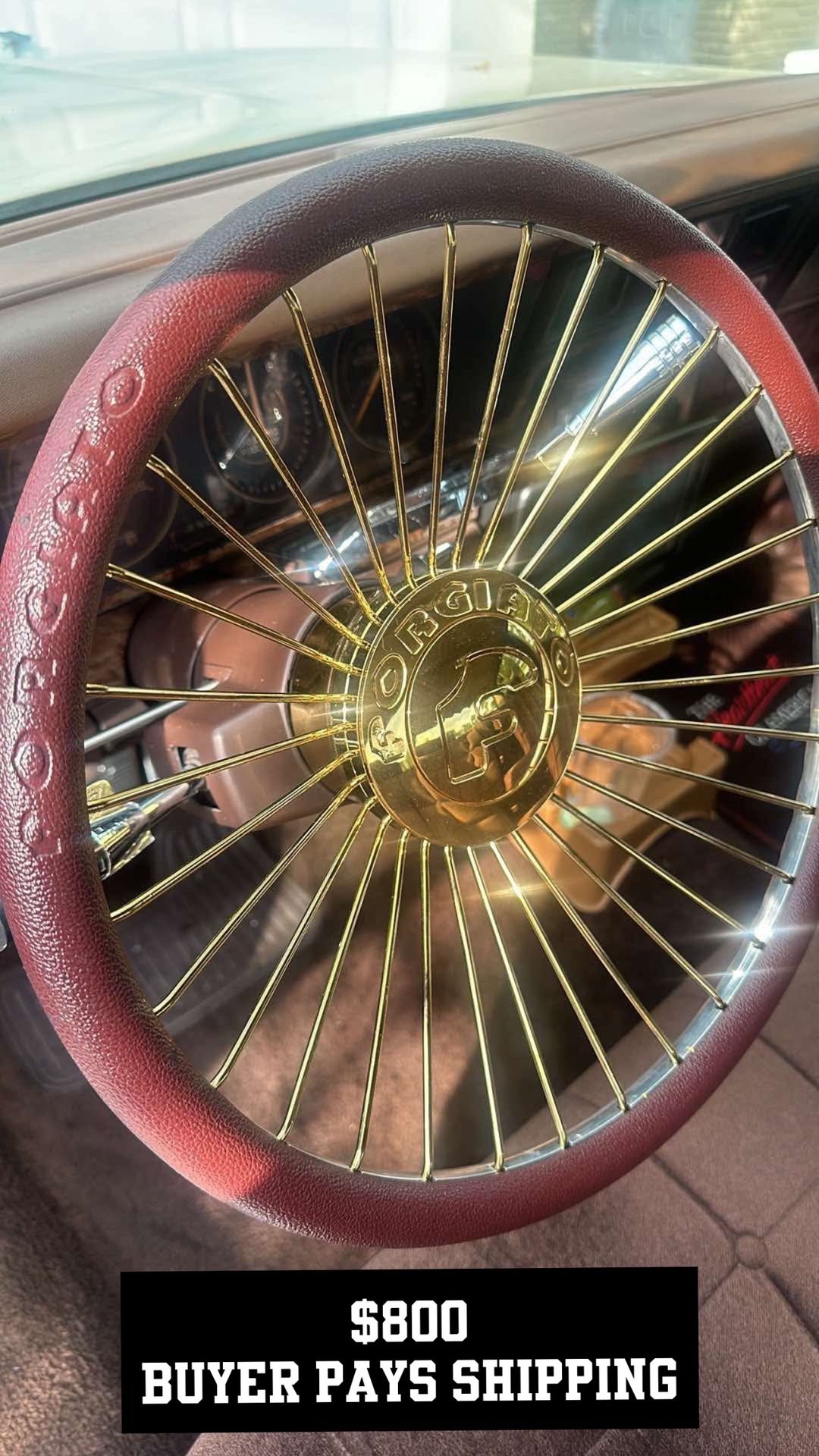 Forgiato Spoke Steering Wheel