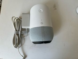 Google Home Smart Speaker with Original Power Adapter