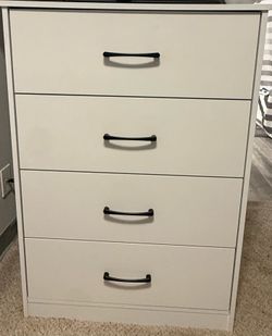 White dresser