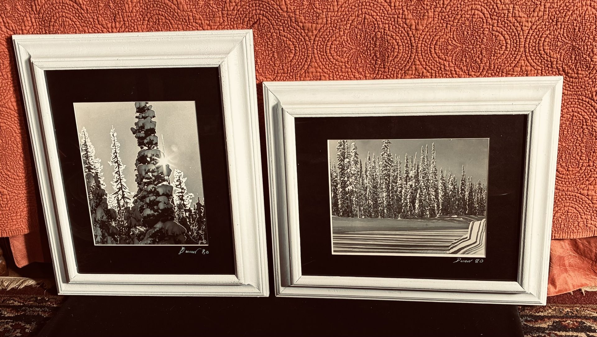 Two Framed Photos
