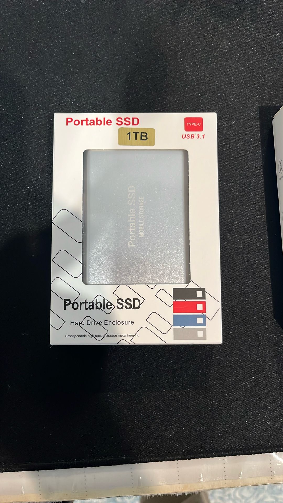 1TB SSD External Hard Drive