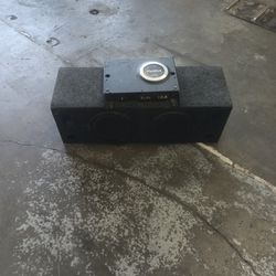 Sub Woofer & Xplod Amp Combo