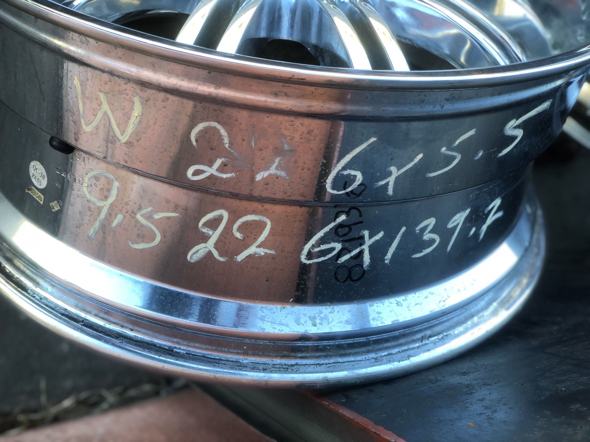 Chevy GMC Cadillac Dodge Nissan Infiniti Rims Wheels 22 Inch Chrome 6 ...
