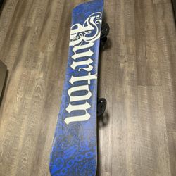 Burton Snowboard Size 160 Wide