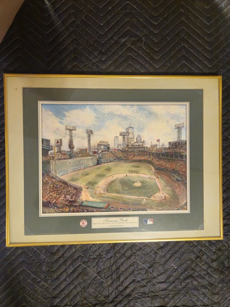Thomas Kinkade Framed Open Edition print "Fenway Park"