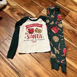 The children’s place baby Christmas cookie pajama set. Size 18-24 months