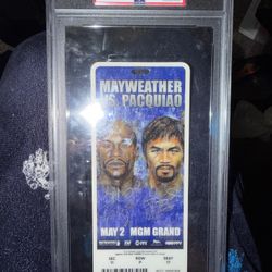 May weather Vs Pacquiao collectible