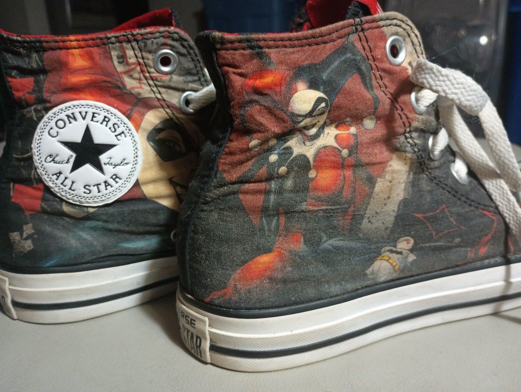 Harley Quinn s Converse Chuck Taylor All Stars for Sale in Denver CO OfferUp