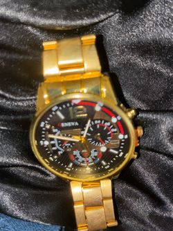 designer watch new#Men’s gold designer watch new