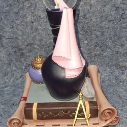 Vintage Disney Tinkerbell Fairies Lost Treasure Musical Snow Globe 