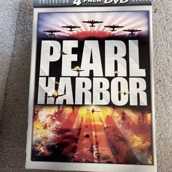 Set Of 4 DVD’s Pearl Harbor Collector Series 