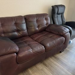 Sofa $40, Recliner $15