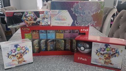 Pokémon Scarlet & Violet Prismatic Evolutions Bundle Lot