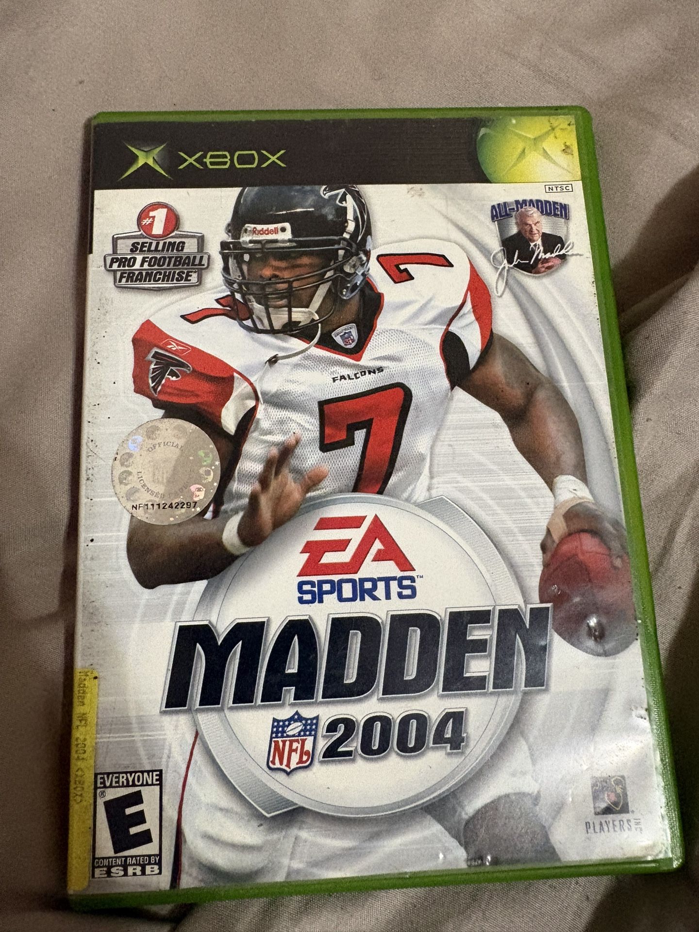 XBOX MADDEN 2004 VIDEO GAME