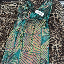 Holographic Prom Dress 