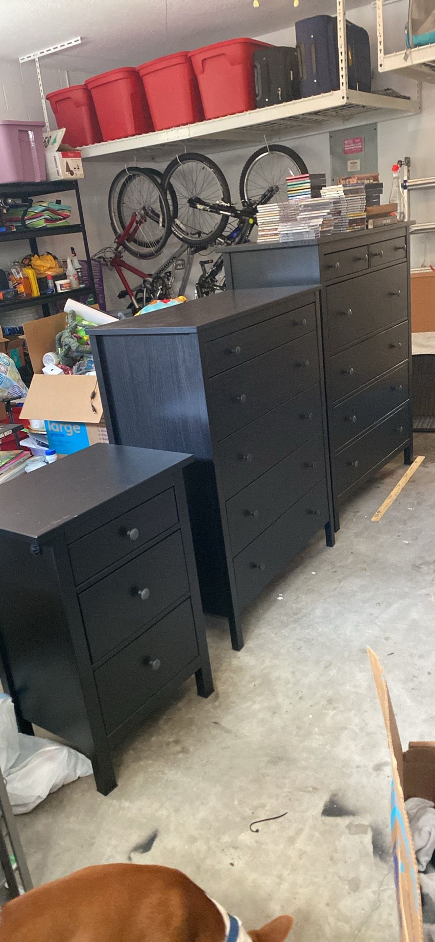 IKEA Bedroom Set 2 Dressers 1 Nightstand 1 Desk