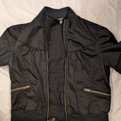 Guess Vintage Black Short Puff Jacket